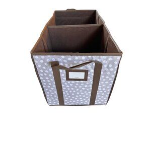 New Thirty One 31 Room To Grow Utility Bin Storage 439A Lotsa Dots Retired item